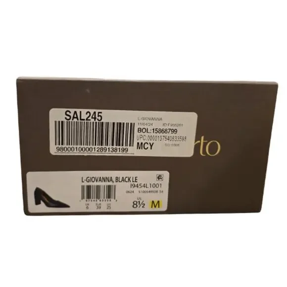 Franco Sarto Giovanna Pointed Toe Block Heel Pumps New In Box Size 8.5 - Picture 9 of 9